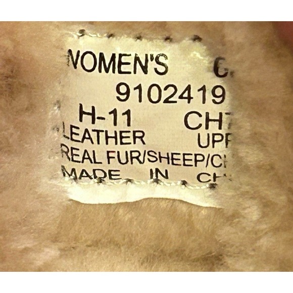 Sperry Top Sider Leather With Lambswool Shoes Womens Size 6M Brown Red Plaid - Picture 11 of 12